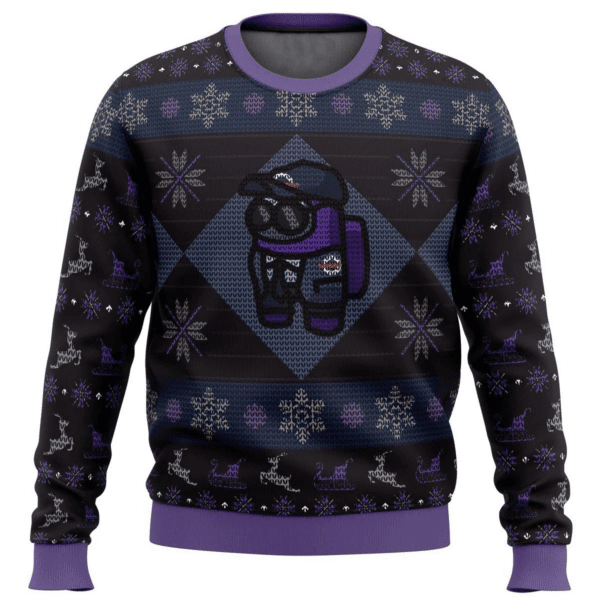 Among Us 4 Ugly Sweater Gifts, Among Us Gift Fan Ugly Sweater 752
