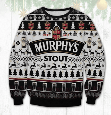 Murphys Stout Beer Ugly Sweater Gifts, Murphys Stout Beer Gift Fan Ugly Sweater 447