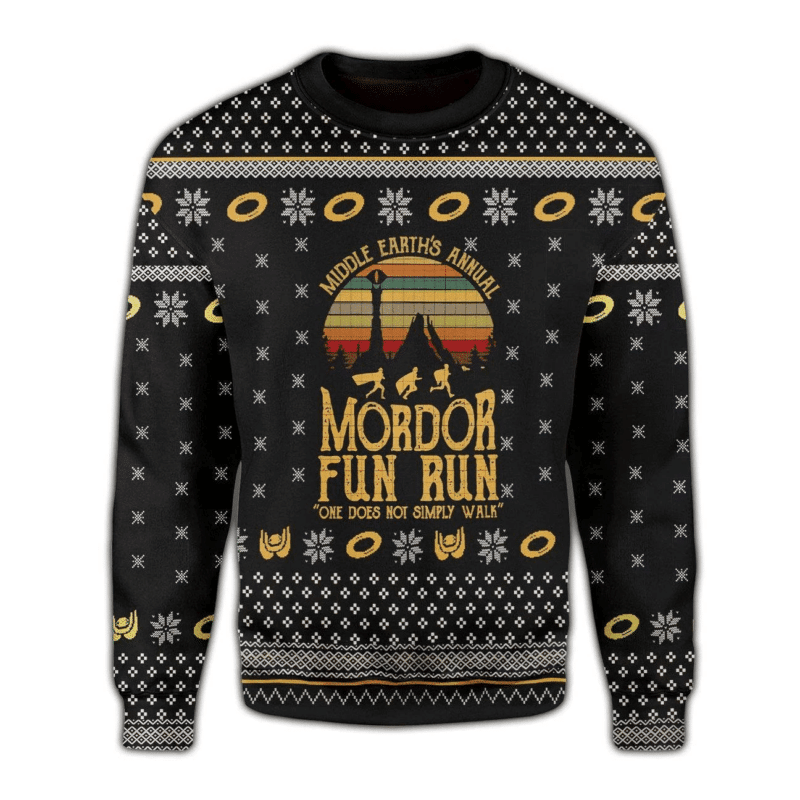 Mordor Ugly Christmas Sweater