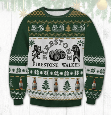 Firestone Walker Beer Ugly Sweater Gifts, Firestone Walker Beer Gift Fan Ugly Sweater