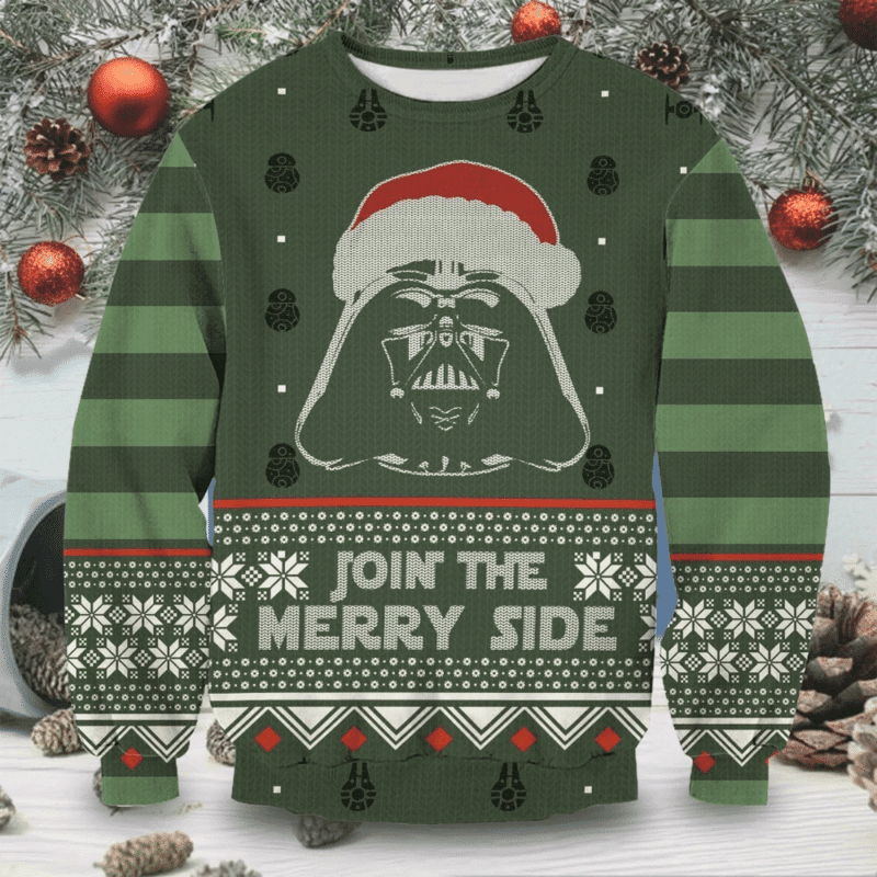 Join The Merry Side Ugly Christmas Sweater