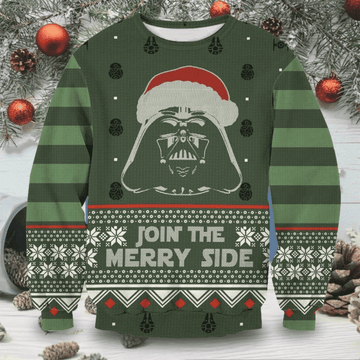 Join The Merry Side Ugly Christmas Sweater