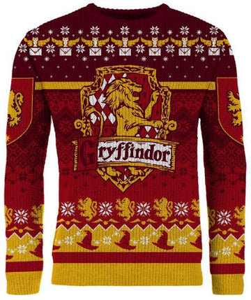 Harry Potter: Ten Gifts To Gryffindor Ugly Christmas Sweater/jumper - Merchoid