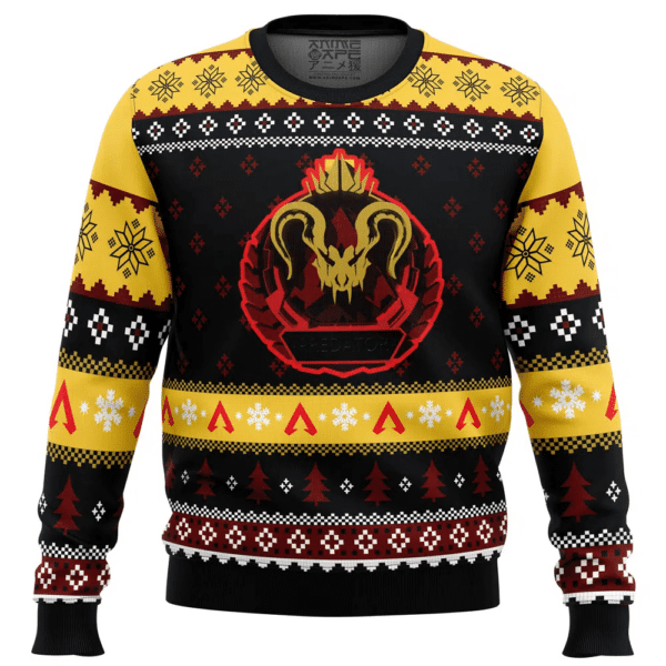 Predator Rank Apex Legends The Legend Of Zelda Ugly Sweater Gifts, The Legend Of Zelda Gift Fan Ugly Sweater 914