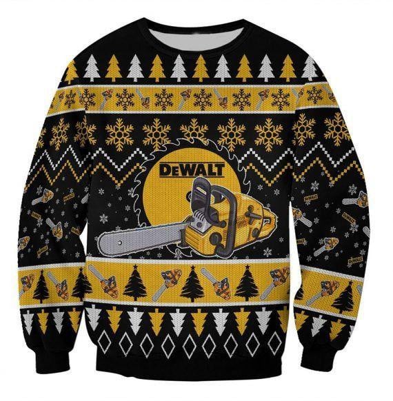 Dewalt Lover Ugly Sweater, Dewalt Lover Christmas Gift, Gift For Dewalt Lover Dewalt Shirt