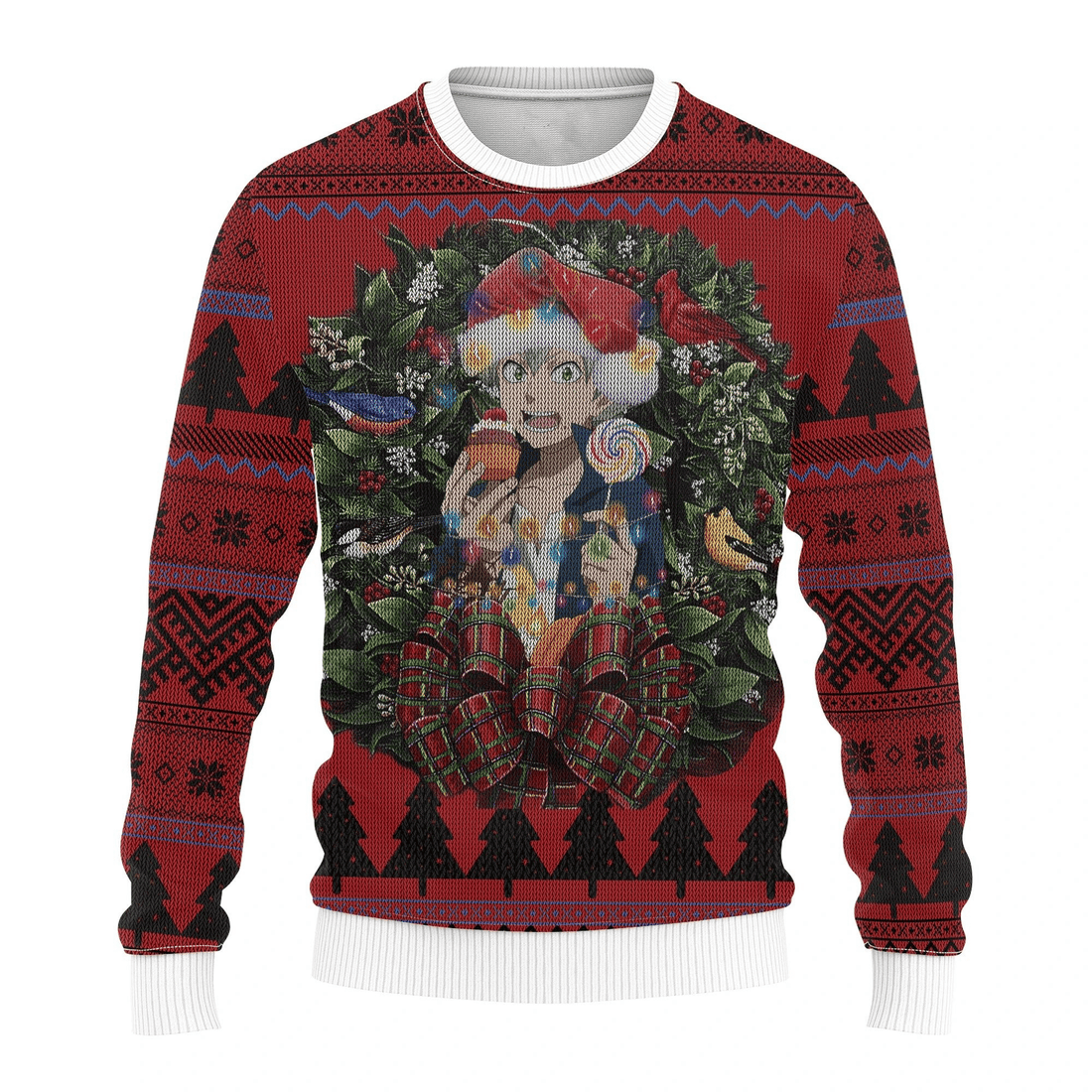 Black Clover Anime Asta 10 Ugly Sweater Gifts, Black Clover Anime Gift Fan Ugly Sweater