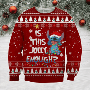 Is This Jolly Enough Ugly Christmas Sweater