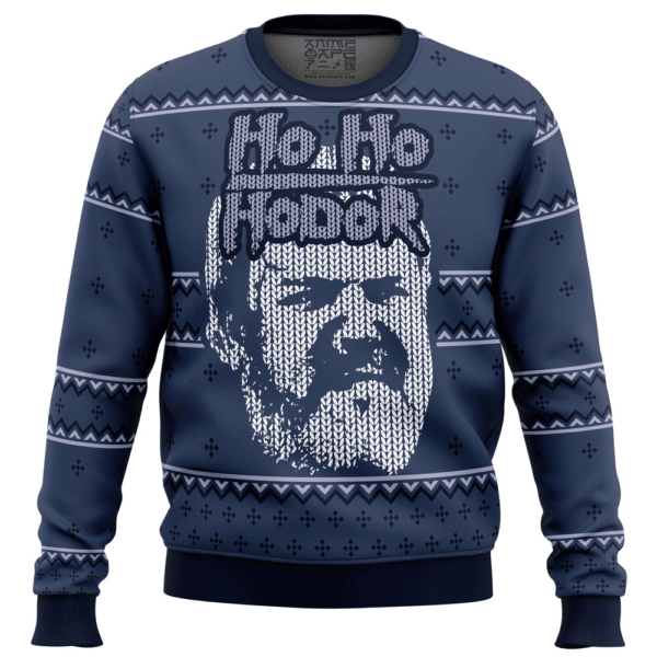 Game Of Thrones Hodor Ugly Sweater Gifts, Game Of Thrones Gift Fan Ugly Sweater 250