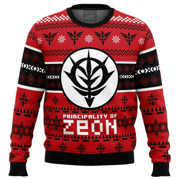 Zeon The Gundam Ugly Sweater Gifts, Zeon The Gundam Gift Fan Ugly Sweater 200
