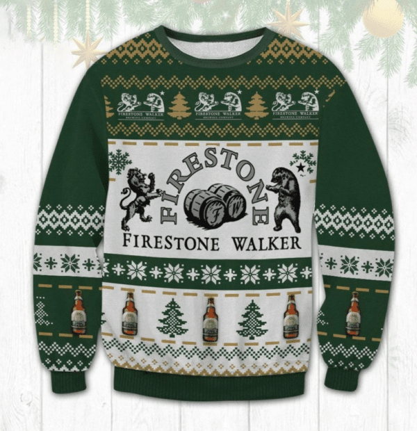 Firestone Walker Beer Ugly Sweater Gifts, Firestone Walker Beer Gift Fan Ugly Sweater 725
