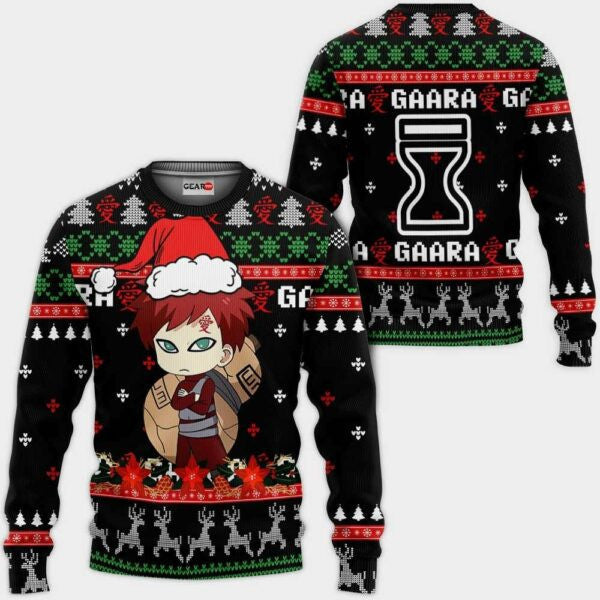Cute Gaara Ugly Christmas Naruto Anime Xmas 1k430 Gifts ,naruto Anime Xmas Christmas Gift Fan 713