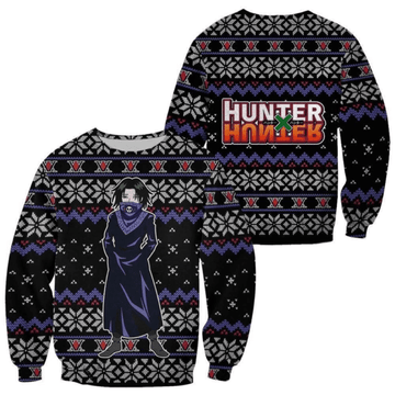 Hunter X Hunter Anime Feitan 10 Ugly Sweater, Hunter X Hunter Anime Gift Fan Ugly Sweater 66