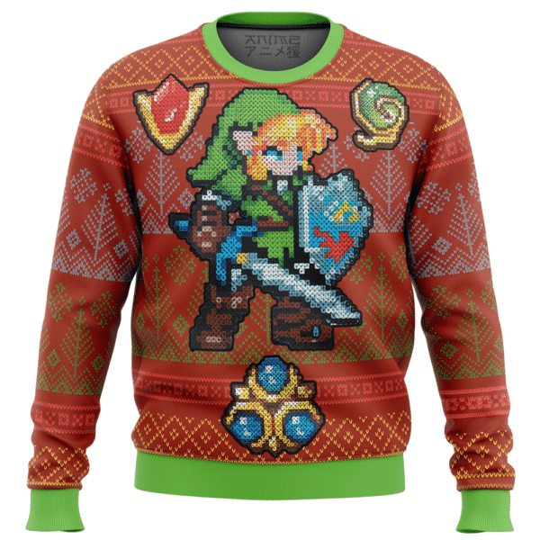 The Legend Of Zelda 4 Ugly Sweater Gifts, The Legend Of Zelda Gift Fan Ugly Sweater 464