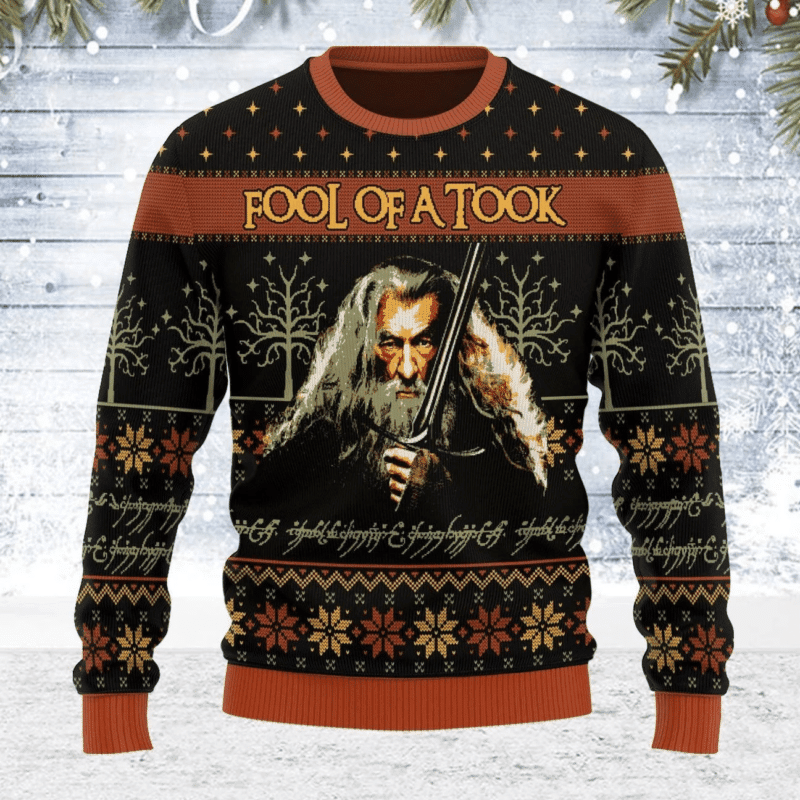 Merry Christmas Fool Of A Took Christmas Ugly Christmas Sweater