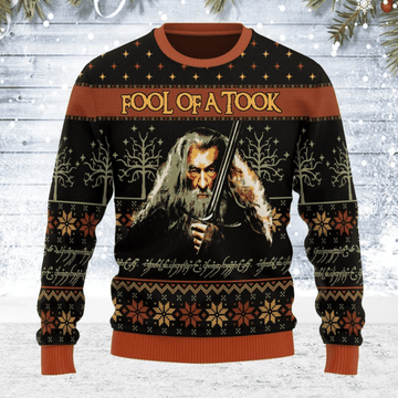 Merry Christmas Fool Of A Took Christmas Ugly Christmas Sweater