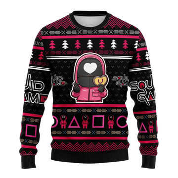 Squid Game Series 4 Ugly Sweater Gifts, Squid Game Series Gift Fan Ugly Sweater 939