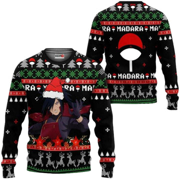 Uchiha Madara Ugly Christmas Naruto Anime Xmas 1k439 Gifts ,naruto Anime Xmas Christmas Gift Fan 539