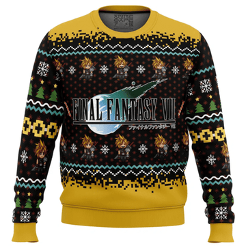 Final Fantasy Vii Ugly Sweater Gifts, Final Fantasy Vii Gift Fan Ugly Sweater 738