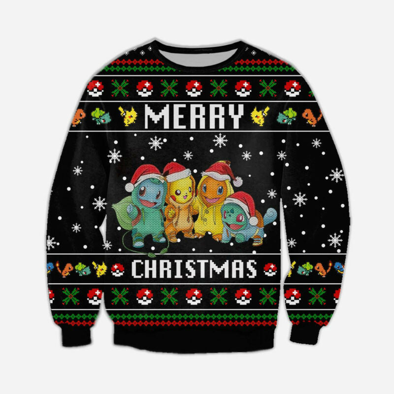 Pokemon Christmas Ugly Christmas Sweater