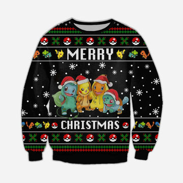 Pokemon Christmas Ugly Christmas Sweater