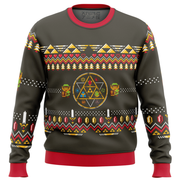 Zelda Rubies The Legend Of Zelda Ugly Sweater Gifts, The Legend Of Zelda Gift Fan Ugly Sweater 438
