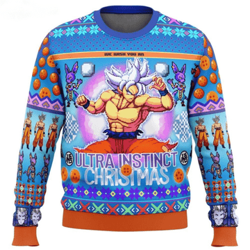 Dragon Ball Anime Goku 18 Ugly Sweater, Dragon Ball Anime Gift Fan Ugly Sweater 922