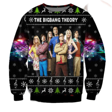 The Bigbang Theory Ugly Christmas Sweater