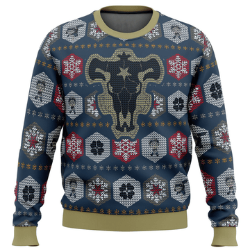 Black Clover Anime Asta 9 Ugly Sweater Gifts, Black Clover Anime Gift Fan Ugly Sweater