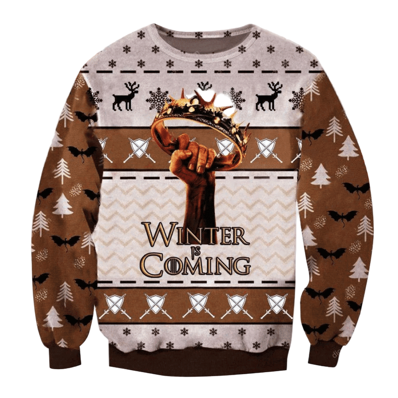 Winter Is Coming Christmas Ugly Christmas Sweater