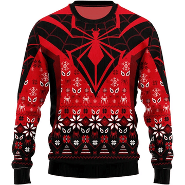 Spider Man Ugly Christmas Sweater Xmas Gift