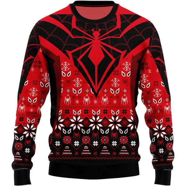 Spider Man Ugly Christmas Sweater Xmas Gift