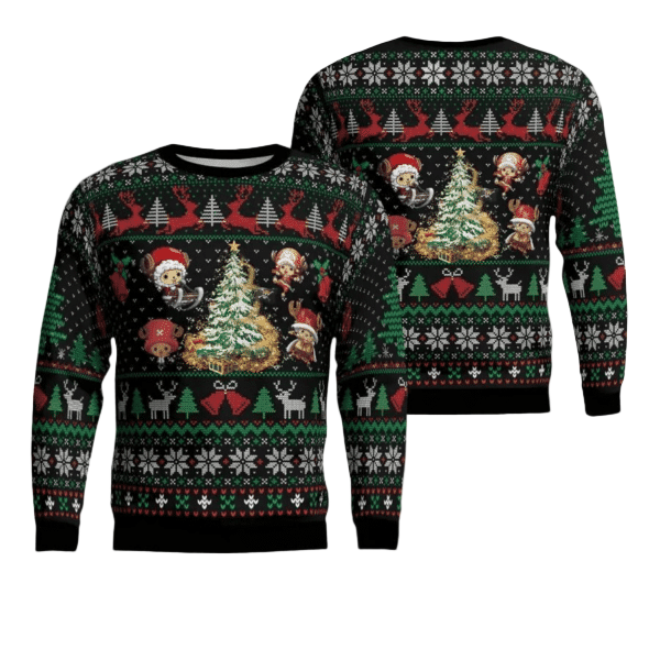 One Piece Anime 41 Ugly Sweater, One Piece Anime Gift Fan Ugly Sweater 231