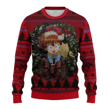 Inuyasha Anime Shippo 8 Ugly Sweater Gifts, Inuyasha Anime Gift Fan Ugly Sweater 906