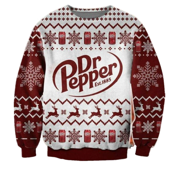 Dr Pepper Ugly Sweater, Dr Pepper Gift, Dr Pepper Christmas Shirt 920
