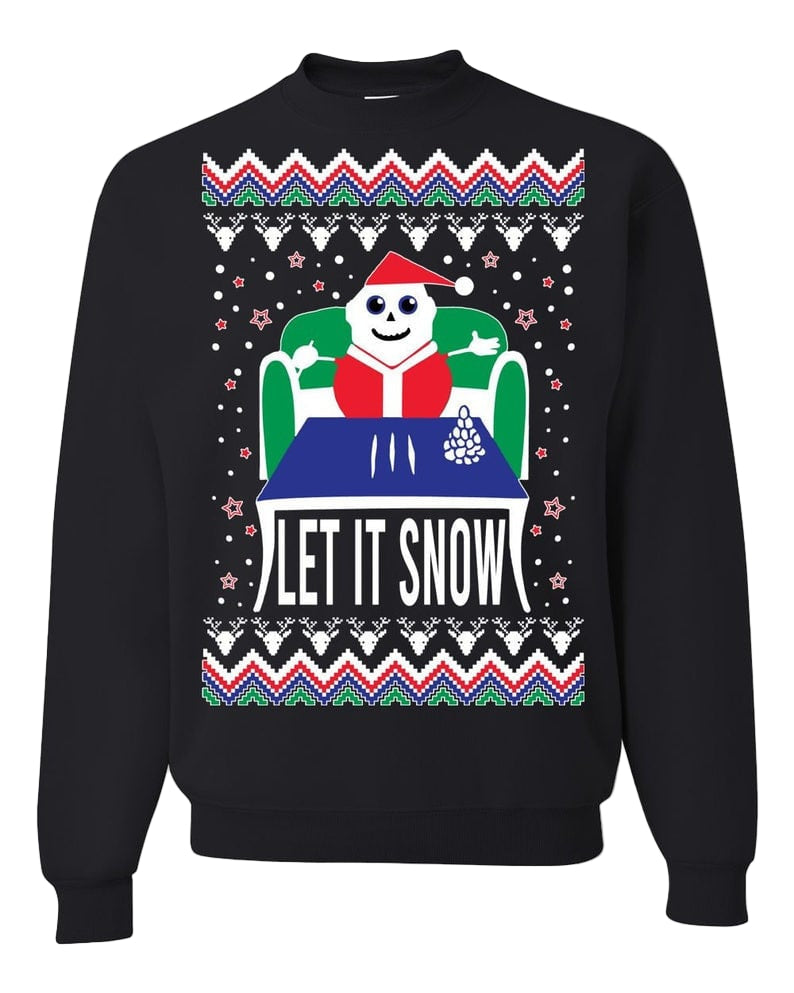 Let It Snow Ugly Sweatshirt, Christmas Ugly Sweater