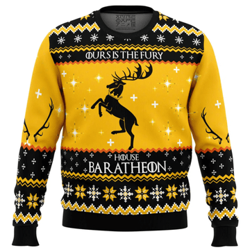 Game Of Thrones House Baratheon Ugly Sweater Gifts, Game Of Thrones House Baratheon Gift Fan Ugly Sweater 593