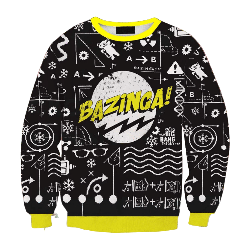 Bazinga Christmas Ugly Christmas Sweater