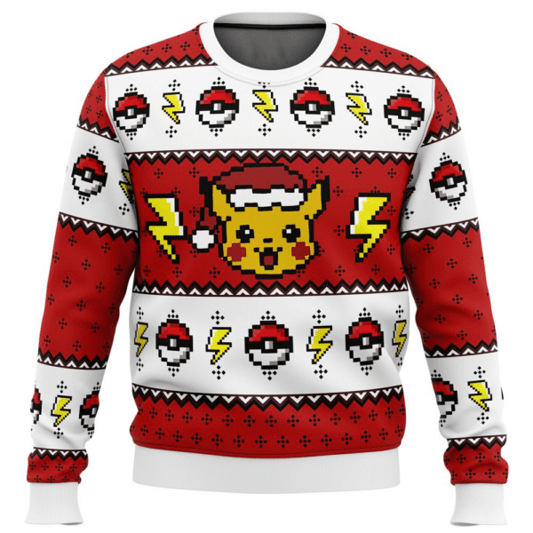 Pokemon Anime Pikachu 31 Ugly Sweater Gifts, Pokemon Anime Gift Fan Ugly Sweater 151