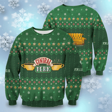 Central Perk Ugly Christmas Sweater