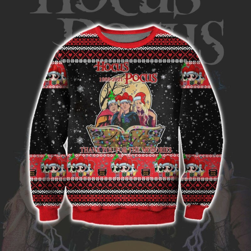 Hocus Pocus Ugly Christmas Sweater