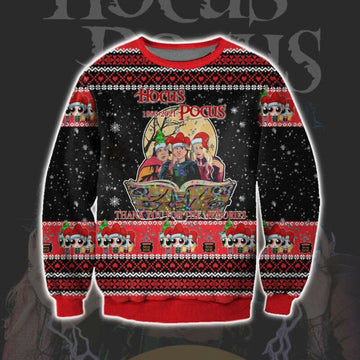 Hocus Pocus Ugly Christmas Sweater