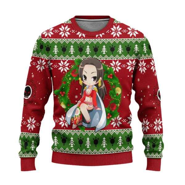 One Piece Anime Boa Hancock 67 Ugly Sweater, One Piece Anime Gift Fan Ugly Sweater 138