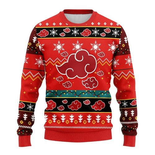 Akatsuki Naruto Anime 7 Ugly Sweater, Akatsuki Naruto Anime Gift Fan Ugly Sweater 349