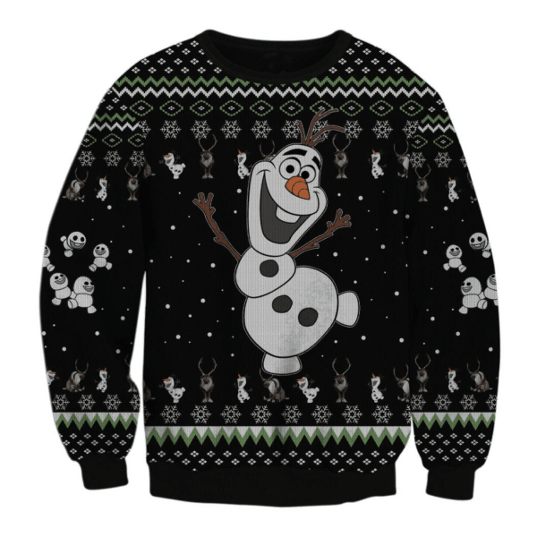Frozen Olaf Sven 2 Ugly Sweater Gifts, Frozen Gift Fan Ugly Sweater 243