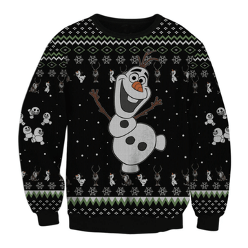 Frozen Olaf Sven 2 Ugly Sweater Gifts, Frozen Gift Fan Ugly Sweater 243
