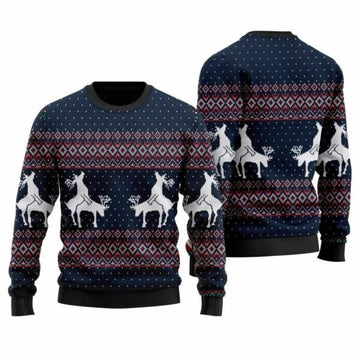 Reindeer Funny Christmas Ugly Sweater, Reindeer Funny Christmas Gift, Reindeer Funny Christmas Shirt 403