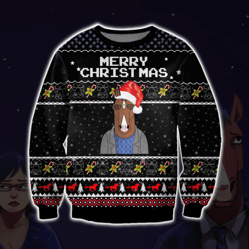 Bojack Horseman Ugly Christmas Sweater