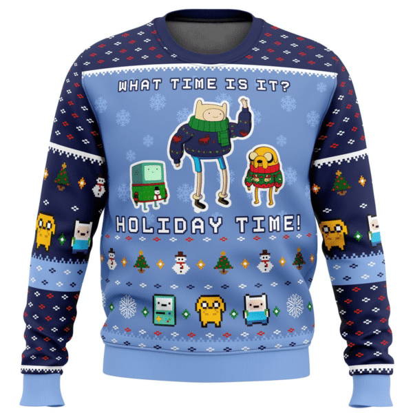 Adventure Time 2 Ugly Sweater Gifts, Adventure Time Gift Fan Ugly Sweater 386