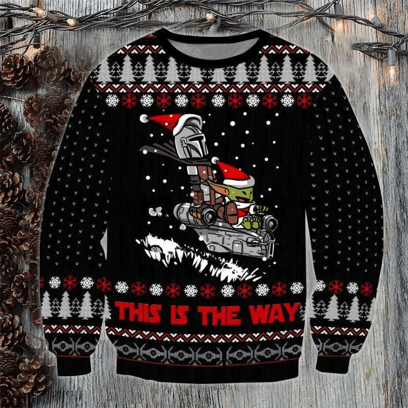 This Is The Way,christmas Ugly Christmas Sweater