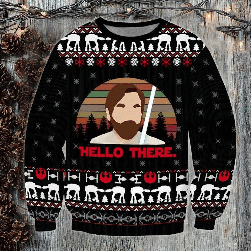 Hello There Christmas Ugly Christmas Sweater
